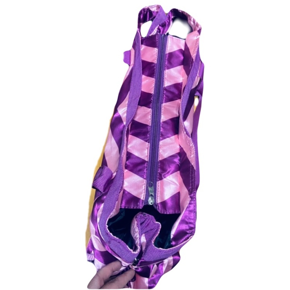 Yoga Lotus Purple and Pink Tote Bag with Spacious Design - Picture 6 of 6
